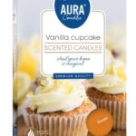 Aura Bispol Vanilla Cupcake vonné čajové sviečky 6ks
