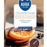 Aura Bispol Chocolate Orange vonné čajové sviečky 6ks