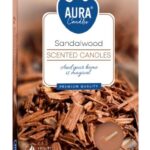 Aura Bispol Sandalwood vonné čajové sviečky 6ks