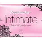 Freshmaker Intimate vlhčené obrúsky 20ks s vitamínom E na intímne použitie