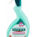 Sanytol dezinfekcia univerzálny antibakteriálny čistič s vôňou grapefruitu 500ml s rozprašovačom