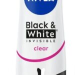 Nivea Invisible  Black&White Clear Invisible deospray 150ml