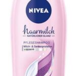 Nivea Haarmilch Naturlicher Glanz dámsky šampón na vlasy 250ml