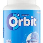 Orbit Peppermint zuvačky dražé 64g– svieži dych po celý deň