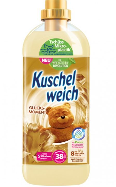 Kuschelweich Glucks Moment aviváž 1l na 38 praní Kuschelweich Glucks Moment aviváž 1l na 38 praní – Obrázok 1