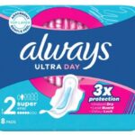 Always Ultra Day Super dámske hygienické vložky 8ks-ové