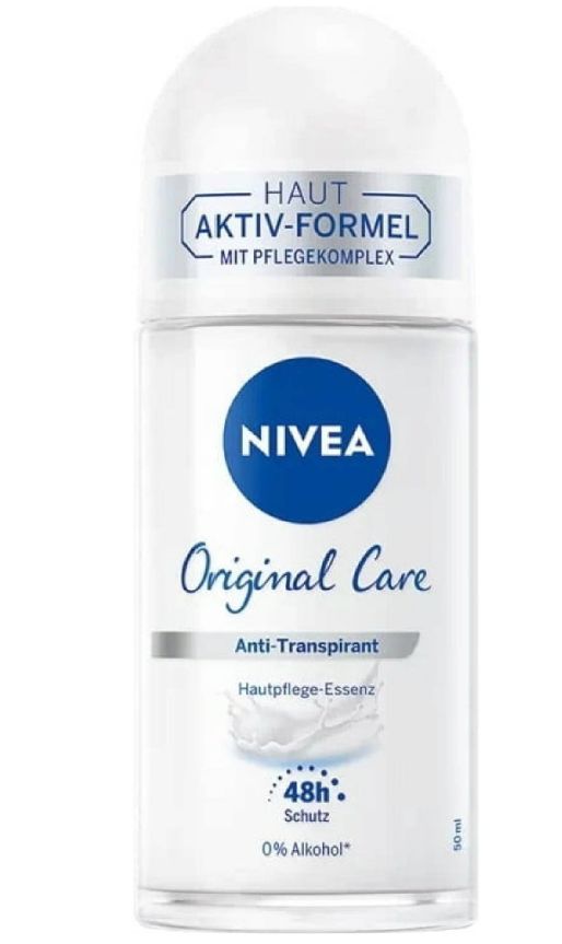 Nivea Original Care dámsky roll-on 50ml Nivea Original Care dámsky roll-on 50ml – Obrázok 1