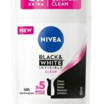 Nivea Invisible Black&White Clear dámsky tuhý anti-perspirant 50ml