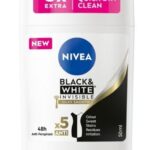 Nivea Invisible Black&White Silky Smooth dámsky tuhý anti-perspirant 50ml