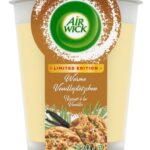 Air Wick Warm Vanilla Cookie Essential Oils Infusion - sviečka 220g
