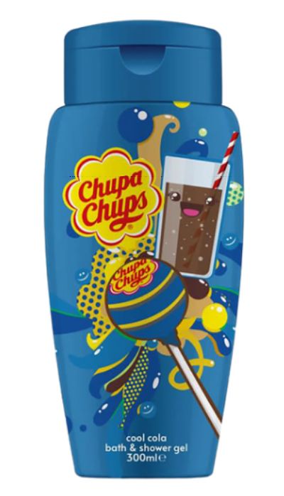 Chupa Chups Coca Cola detský sprchový gél a pena do kúpeľa 300ml Chupa Chups Coca Cola detský sprchový gél a pena do kúpeľa 300ml – Obrázok 1