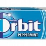 Orbit Peppermint dražé žuvačky 14g