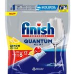 Finish Quantum All in 1 Lemon tablety do umývačky 72ks