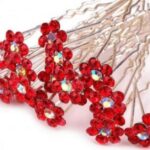 Ozdoba do vlasov strieborná,farebná