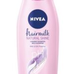 Nivea Hairmilk Natural Shine dámsky šampón na vlasy 400ml