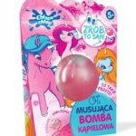 Chlapu Chlap Ružový jednorožec bomba do kúpeľa 86g+44g+1,5g