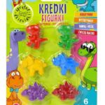Dino farbičky /figúrky/ pre deti 6ks