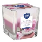 Aura Bispol Spa Garden vonná sviečka 170g