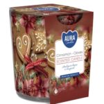 Aura Bispol Cinnamon Cloves vonná sviečka 100g