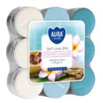 Aura Bispol Self Care SPA vonné čajové sviečky 18ks