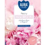Aura Bispol Peony vonné čajové sviečky 6ks