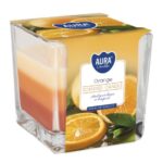 Aura Bispol Orange vonná sviečka 170g