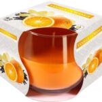 Aura Bispol Vanilla Orange vonná sviečka 130g