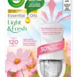 Air Wick Flower Meadow elektrický komplet strojček + osviežovač 19ml