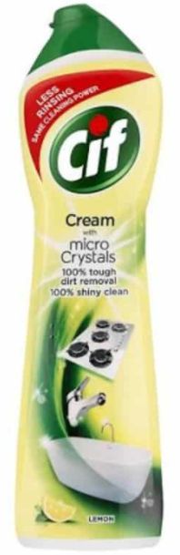 Cif Cream Lemon tekutý piesok 500ml Cif Cream Lemon tekutý piesok 500ml – Obrázok 1