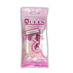 QUEEN PLUS  2-britvový dámsky holiaci strojček 5ks
