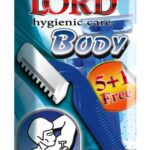 LORD 1-britvový pánsky holiaci strojček 6ks