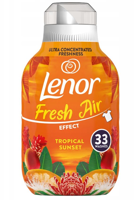 Lenor Fresh Air Tropical Sunset koncentrovaná aviváž 462ml na 33 pracích dávok Lenor Fresh Air Tropical Sunset koncentrovaná aviváž 462ml na 33 pracích dávok – Obrázok 1