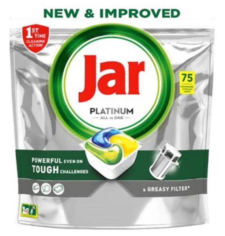 Jar kapsule Platinum All in One Lemon 75ks Jar kapsule Platinum All in One Lemon 75ks – Obrázok 1