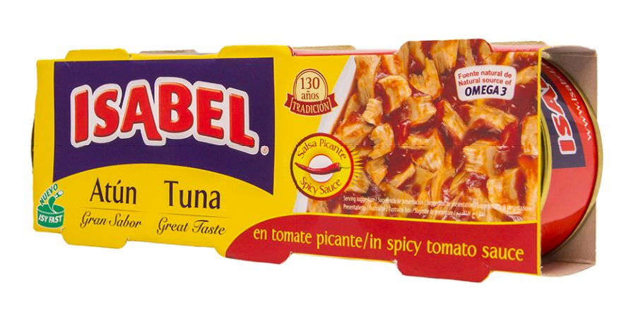 ISABEL tuniak v pikantnej paradajkovej omáčke - 3x80g ISABEL tuniak v pikantnej paradajkovej omáčke - 3x80g – Obrázok 1