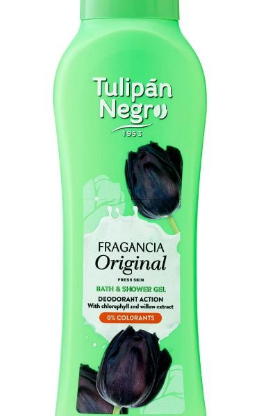 Tulipán Negro Fragancia Original sprchový gél+pena do kúpeľa 650ml