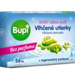 Bupi Ultra Soft detské vlhčené obrúsky 56ks