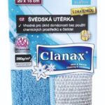 Clanax švédska utierka s drôtenkou 20x15cm 280g 1ks