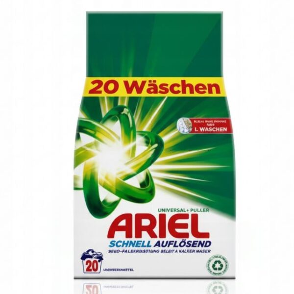 Ariel Universal prací prášok 1,2kg na 20 praní