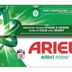 Ariel Mountain Spring gélové kapsule na pranie 38ks