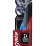 Colgate Charcoal Black 360° zubná kefka Medium 1ks
