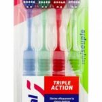 Signal Triple Action Soft zubná kefka 4ks-ová