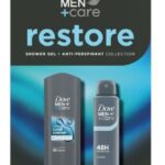 Dove Clean Comfort (Restore) - pánsky darčekový set 2ks