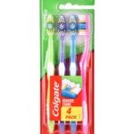 Colgate Premier Clean zubná kefka 4-ks