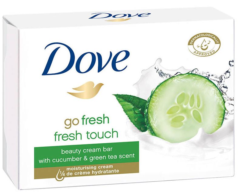 Dove mydlo 100g Fresh touch Cucumber&Green Tea Dove mydlo 100g Fresh touch Cucumber&Green Tea – Obrázok 1