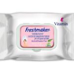 Freshmaker Make Up vlhčené obrúsky na čistenie pleti 25ks bez alkoholu