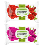 Freshmaker vlhčené obrúsky 100ks Rose uzatvárateľné s klipom