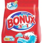 Bonux Whites 3v1 Polar Ice Fresh prací prášok na ručné pranie 400g na 8 praní