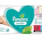 Pampers Sensitive detské vlhčené utierky 52ks