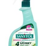Sanytol dezinfekcia univerzálny antibakteriálny čistič s vôňou limetky 500ml s rozprašovačom