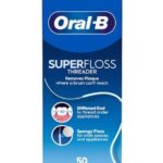 Oral-B Super Floss Threader zubná niť 50m